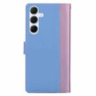 For Samsung Galaxy A16 4G / 5G Embossed Two-Color Leather Phone Case(Pink Blue) - 3