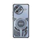 For Redmi K80 ABEEL Ice Fox Series Magsafe Heat Sink Cooling Phone Case(Blue) - 2