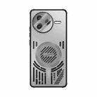 For Redmi K80 ABEEL Ice Fox Series Magsafe Heat Sink Cooling Phone Case(Titanium Gray) - 2