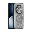 For Honor Magic7 Pro ABEEL Ice Fox Series Magsafe Heat Sink Cooling Phone Case(Titanium Gray) - 1