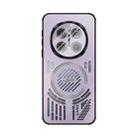 For Honor Magic7 Pro ABEEL Ice Fox Series Magsafe Heat Sink Cooling Phone Case(Pink Purple) - 2