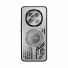 For Honor Magic7 ABEEL Ice Fox Series Magsafe Heat Sink Cooling Phone Case(Titanium Gray) - 2