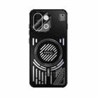 For OnePlus 13T ABEEL Ice Fox Series Magsafe Heat Sink Cooling Phone Case(Black) - 2