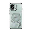For OnePlus 13T ABEEL Ice Fox Series Magsafe Heat Sink Cooling Phone Case(Light Green) - 2