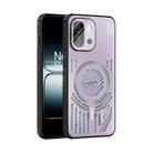 For OnePlus 13T ABEEL Ice Fox Series Magsafe Heat Sink Cooling Phone Case(Pink Purple) - 1