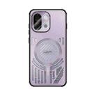 For OnePlus 13T ABEEL Ice Fox Series Magsafe Heat Sink Cooling Phone Case(Pink Purple) - 2