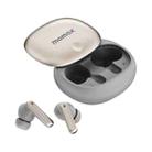 MOMAX 1-Vibe Lite True Wireless Noise Cancelling BT5.4 Earphones(Titanium) - 2