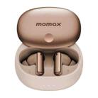 MOMAX 1-Vibe Lite True Wireless Noise Cancelling BT5.4 Earphones(Gold) - 1