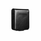 For Samsung Galaxy Z Flip7 5G QIALINO Genuine Leather Phone Case(Black) - 3