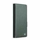 For Samsung Galaxy Z Fold7 5G QIALINO Classics 3rd Genuine Leather Phone Case(Cyan) - 2