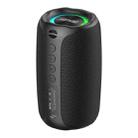 Zealot M2 8W Portable Outdoor RGB Bluetooth Speaker, Type:with 2pcs Microphones(Black) - 2