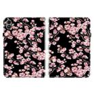 For Infinix Xpad 20 Crystal Texture Painted Leather Tablet Case(Plum Bossom) - 3
