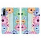 For Infinix Xpad GT Crystal Texture Colored Drawing Leather Tablet Case(Sunflowers) - 2