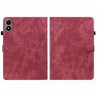For Infinix Xpad 20 Tiger Pattern Flip Leather Tablet Case(Red) - 2