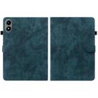 For Infinix Xpad 20 Tiger Pattern Flip Leather Tablet Case(Dark Blue) - 2