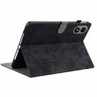 For Infinix Xpad 20 Tiger Pattern Flip Leather Tablet Case(Black) - 3