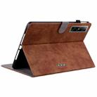 For Infinix Xpad GT Tiger Pattern Flip Leather Tablet Case(Brown) - 3