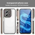 For Redmi 15C 4G 173.1mm PC Hybrid TPU Airbag Shockproof Phone Case(Transparent Black) - 2