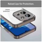 For Redmi 15C 4G 173.1mm PC Hybrid TPU Airbag Shockproof Phone Case(Transparent Black) - 3