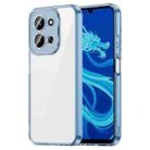 For Redmi 15C 4G 173.1mm PC Hybrid TPU Airbag Shockproof Phone Case(Transparent Blue) - 1