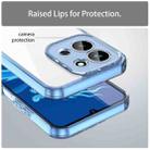 For Redmi 15C 4G 173.1mm PC Hybrid TPU Airbag Shockproof Phone Case(Transparent Blue) - 3