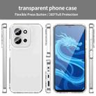 For Redmi 15C 4G 173.1mm PC Hybrid TPU Airbag Shockproof Phone Case(Transparent) - 2