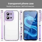 For Redmi 15C 4G 173.1mm PC Hybrid TPU Airbag Shockproof Phone Case(Transparent Purple) - 2
