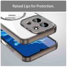 For Redmi 15C 4G 173.1mm PC Hybrid TPU Airbag Shockproof MagSafe Phone Case(Transparent Black) - 3