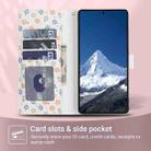 For Samsung Galaxy S25 Ultra 5G Flower Pattern Buckle Leather Phone Case with Lanyard(Florals) - 3