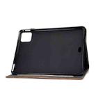 For iPad Air 2022 / 2020 10.9 Panda Embossing Pattern Horizontal Flip PU Leather Case with Holder & Card Slot & Anti-skid Strip(Brown) - 4