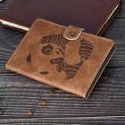 For iPad Air 2022 / 2020 10.9 Panda Embossing Pattern Horizontal Flip PU Leather Case with Holder & Card Slot & Anti-skid Strip(Brown) - 9