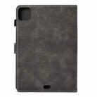 For iPad Air 2022 / 2020 10.9 Panda Embossing Pattern Horizontal Flip PU Leather Case with Holder & Card Slot & Anti-skid Strip(Grey) - 3