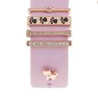 Smart Watch Band Decorative Ring Metal Accessories(Dog Paw) - 1