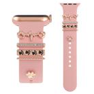 Smart Watch Band Decorative Ring Metal Accessories(Dog Paw Heart) - 2
