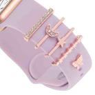 Smart Watch Band Decorative Ring Metal Accessories(Star Moon Butterfly) - 3