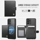 For Samsung Galaxy A13 4G / 5G / A04s JEEHOOD J09 Buckle Card Bag MagSafe Magnetic Style RFID Leather Phone Case(Black) - 2