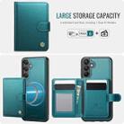 For Samsung Galaxy A16 4G / 5G JEEHOOD J09 Buckle Card Bag MagSafe Magnetic Style RFID Leather Phone Case(Green) - 2