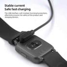 USB Interface 4 Pin Smart Watch Magnetic Charging Cable With Chip Protection, Length:60cm(Black) - 3