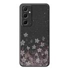 For Samsung Galaxy S24+ 5G A Series Minimalist TPU Creative Painted Phone Case(Black A0945) - 1