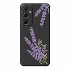 For Samsung Galaxy S23 5G A Series Minimalist TPU Creative Painted Phone Case(Black A0975) - 1