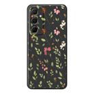 For Samsung Galaxy S23 5G A Series Minimalist TPU Creative Painted Phone Case(Black A0953) - 1
