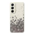 For Samsung Galaxy S21 5G A Series Minimalist TPU Creative Painted Phone Case(White A0945) - 1