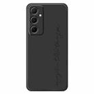 For Samsung Galaxy S22+ 5G B Series Minimalist TPU Creative Painted Phone Case(Black A1004) - 1