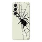 For Samsung Galaxy S21 Ultra 5G B Series Minimalist TPU Creative Painted Phone Case(White A1001) - 1