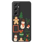 For Samsung Galaxy S10 B Series Minimalist TPU Creative Painted Phone Case(Black A0996) - 1