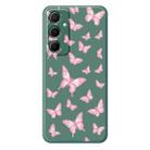 For Samsung Galaxy S23 5G C Series Minimalist TPU Creative Painted Phone Case(Green A1033) - 1