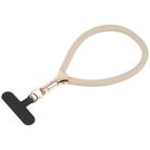 8mm Adjustable Gold Buckle Wrist Short Strap Anti-lost Mobile Phone Lanyard(Light Gold) - 1