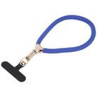 8mm Adjustable Gold Buckle Wrist Short Strap Anti-lost Mobile Phone Lanyard(Dark Blue) - 1