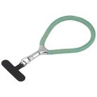8mm Adjustable Silver Buckle Wrist Short Strap Anti-lost Mobile Phone Lanyard(Matcha Green) - 1