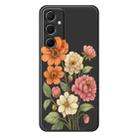 For Samsung Galaxy S23 5G D Series Minimalist TPU Creative Painted Phone Case(Black A1054) - 1
